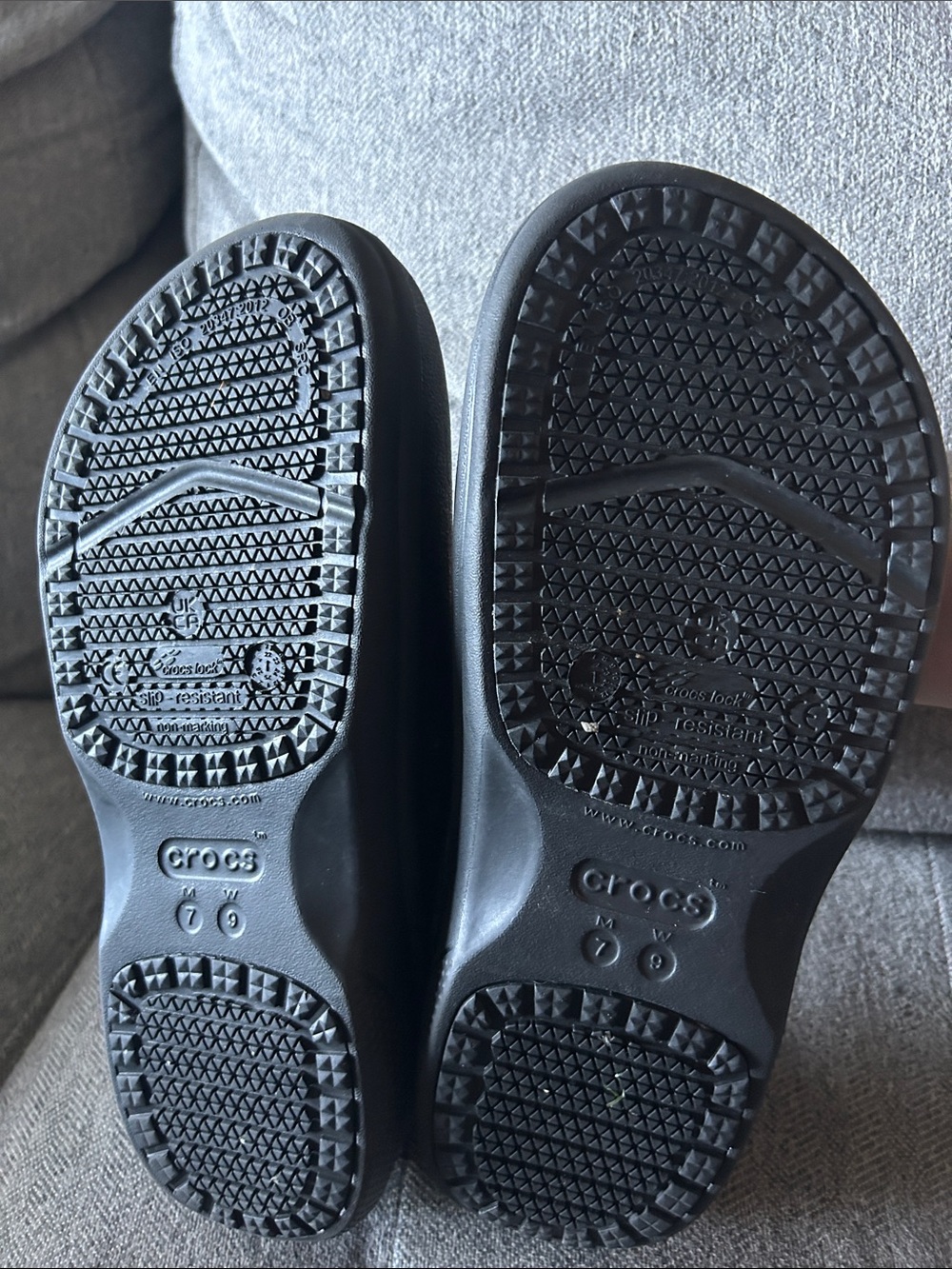 Crocs On-The-Clock Work Slip-On Clog women’s 9 mens 7 - Picture 7 of 9